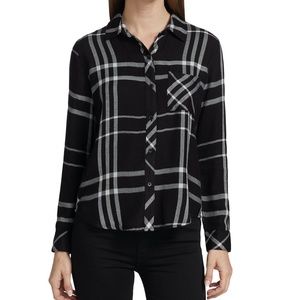 Rails Hunter Shirt - Black Sterling